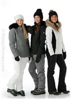 Alanna Faux Fur Parka - Black / White - Nils Alanna Faux Fur Parka - WinterWomen.com                                                                                                          