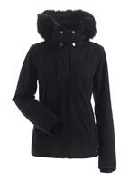 Alanna Faux Fur Parka - Black / White - Nils Alanna Faux Fur Parka - WinterWomen.com                                                                                                          