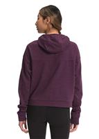 Women's Canyonlands Pullover Crop - Blackberry Wine Heather - TNF Women's Canyonlands Pullover Crop - WinterWomen.com                                                                                               