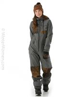 Women's Romy Snow Suit - Dark Grey - Roxy Women's Romy Snow Suit - WinterWomen.com                                                                                                         