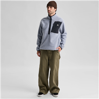 Cinder Pullover Fleece - Gray Heather