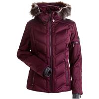 Women's Cervinia Faux Fur Parka - Mulberry -                                                                                                                                                       