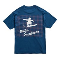 50th 83 Squared Short Sleeve T-Shirt - Selvedge Blue