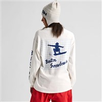50th 83 Squared Long Sleeve T-Shirt - Stout White
