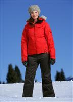 Women's Times Levi's Type 1 Ins. Jacket (Red Herringbone Denim) - Alternate View