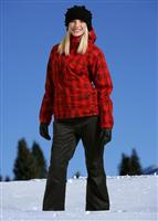 Women's Smarty Cadence Jacket (Red Plaid) - Sale - Alternate View