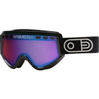 Air Goggle - Black Matte Frame w/ Chrome + Rose Blu Chrom Lenses