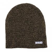 Women's Daily Heather Beanie - Black/Khaki