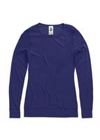 Womens Luxury Midweight Crew (Royal Pain) - Sale