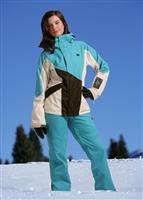 Women's Chapa Jacket (Tennis/Oak/Aegean) - Sale - Alternate View