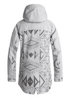 Women's Tribe Jacket - Warm Heather Grey / Matador Jacq - Roxy Womens Tribe Jacket - WinerWomen.com                                                                                                             