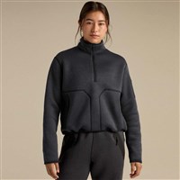 Women's Covert 1/2 Zip Neck Midlayer - Black Heather