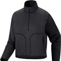 Women's Covert 1/2 Zip Neck Midlayer - Black Heather