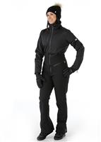 Nils Kora One Piece Suit - Women's - Black / Black - Nils Kora One Piece Snow Suit - WinterWomen.com                                                                                                       