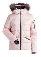 Nils Madeline Faux Fur Jacket - Women's - Light Pink - Nils Madeline Jacket w/ Faux Fur - WinterWomen.com                                                                                                    