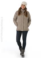 Women's Down With It Jacket - Furry Taupe (FRYT) - Patagonia Womens Down With It Jacket - WinterWomen.com
