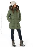 Women's Ellie Plus Jacket - Bronze Green - Roxy Womens Ellie Plus Jacket - WinterWomen.com                                                                                                       