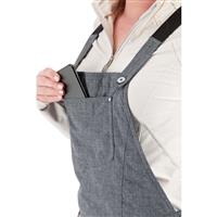 Obermeyer Malta Bib Overalls - Women's - Charcoal (15006)