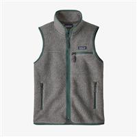 Women's Retro Pile Vest - Salt Grey (SGRY)