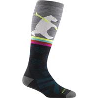Women's Darn Tough Due North OTC Midweight with Cushion Sock - Gray - Women's Darn Tough Due North OTC Midweight with Cushion Sock                                                                                          