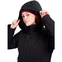 Burton Lelah Jacket - Women's - True Black / Mulled Berry - Women's Lelah Jacket