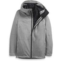 Women's Thermoball Eco Snow Triclimate Jacket - TNF Medium Grey Heather / Asphalt Grey