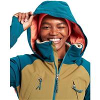 Women's Prowess Jacket - Shaded Spruce / Martini Olive / Persimmon - Women's Prowess Jacket                                                                                                                                