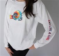 Women's Longsleeve Tee - Tye-Dye - Women's Longsleeve Tee                                                                                                                                