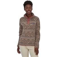 Women's Micro D Snap-T Pullover - Bergy Bits / Furry Taupe (BBTA)