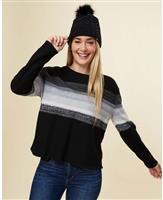 Women's Willow Pullover Sweater - Black