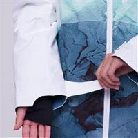 Women's Hydra Insulated Jacket - White Orion Blue Cloudbreak
