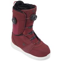 Women's Lotus Boa Boots - Wine / Black