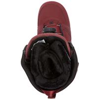 Women's Lotus Boa Boots - Wine / Black