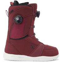 Women's Lotus Boa Boots - Wine / Black