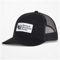 Retro Trucker Hat - Black / Black