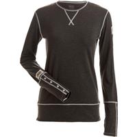 Women's Ellie Base Layer Top - Charcoal