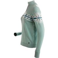 Women's Heavenly Sweater - Seafoam / White / Teal