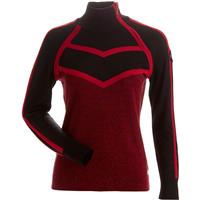 Women's Lillehammer Sweater - Red / Black Heathered
