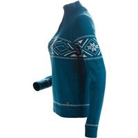 Women's Sapporo Sweater - Teal / White
