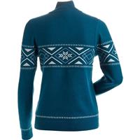 Women's Sapporo Sweater - Teal / White