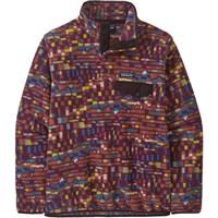 Women's Lightweight Synchilla Snap-T Pullover - Fitz Roy Patchwork / Night Plum (FPNI)