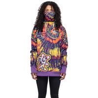 Women's Bonded Fleece Pullover Hoody - Grateful Dead Tie Dye