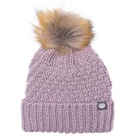 Women's Majesty Cable Knit Beanie - Dusty Orchid
