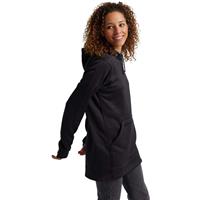 Women's Oak Long Pullover Hoodie - True Black Heather