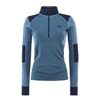 Women's Tora Half-Zip Top - 10% Merino Wool - Sail