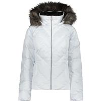 Women's Bombshell Jacket - White Satin (22038)