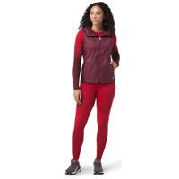 Women's Smartloft Hoodie Vest - Black Cherry