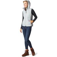 Women's Smartloft Hoodie Vest - Storm Gray