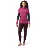 Women's Thermal Merino High Neck Top - Festive Fuchsia Heather