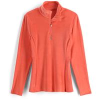 Women's Shimmer Bug Zip T-Neck - Tropic -                                                                                                                                                       
